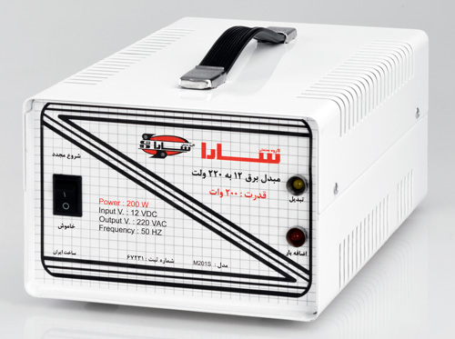 m201s ترانس تبدیل ۲۲۰ به ۱۱۰ ولت ۲۰۰۰ وات سارا
