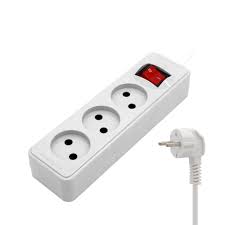 پریز سه خانه بدون ارت