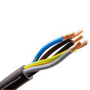 KHORASAN(افشارنژاد) (11) کابل افشان شیلدار1.5*5خراسان افشارنژاد