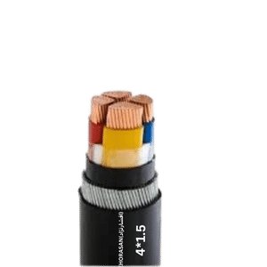 KHORASAN(افشارنژاد) (14) کابل شیلدار1.5*4خراسان افشارنژاد