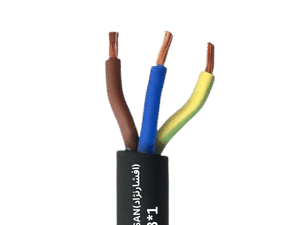 کابل شیلدار1*3خراسان افشارنژاد