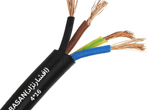 کابل زمینی16*4خراسان افشارنژاد