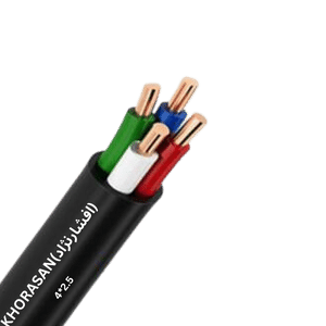 KHORASAN(افشارنژاد) (50) کابل زمینی2.5*4خراسان افشارنژاد