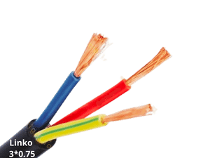 کابل افشان 0.75*3 البرز الکتریک نور لینکو