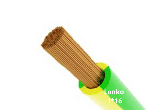 سیم افشان ارت 16*1 لینکو-البرزالکتریک نور