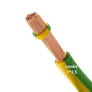 سیم افشان ارت 2.5*1 لینکو سیم افشان ارت 2.5*1 لینکو-البرزالکتریک نور