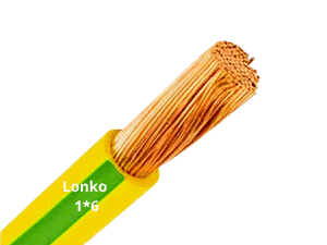 سیم افشان ارت 6*1 لینکو-البرزالکتریک نور