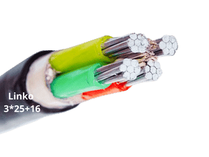 کابل آلمینیوم 16+25*3 لینکو-البرزالکتریک نور