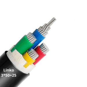 کابل 25+50*3 لینکو (1) کابل آلومینیوم25+50*3 لینکو-البرزالکتریک نور