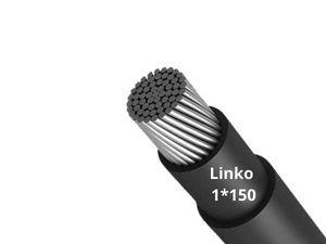 کابل آلمینیوم 150*1 لینکو-البرزالکتریک نور