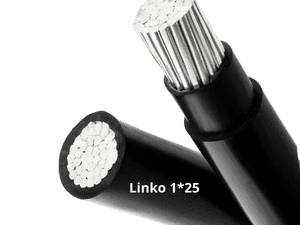 کابل آلمینیوم 25*1 لینکو-البرزالکتریک نور