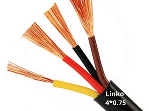 کابل افشان 0.75*4 لینکو-البرزالکتریک نور