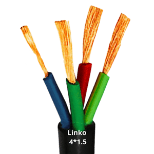کابل افشان 1.5*4 لینکو (1) کابل افشان 1.5*4 لینکو-البرزالکتریک نور