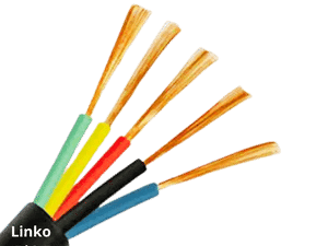 کابل افشان 2.5*5 لینکو-البرزالکتریک نور