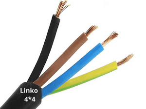 کابل افشان 4*4 لینکو-البرزالکتریک نور