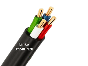 کابل مفتول 120+240*3(NYY)لینکو-البرز الکترونیک نور