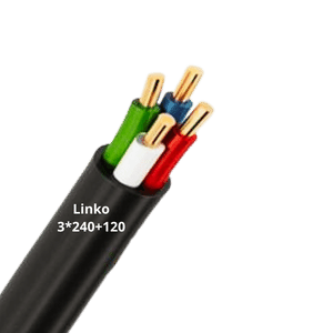 _کابل مفتول 120+240*3 لینکو کابل مفتول 120+240*3(NYY)لینکو-البرز الکترونیک نور