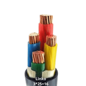 _کابل مفتول 16+25*3 لینکو کابل مفتول16+25*3(NYY) لینکوالبرزالکتریک نور