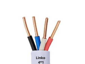 کابل مفتول1*4(کولری)لینکو-البرز الکترونیک نور