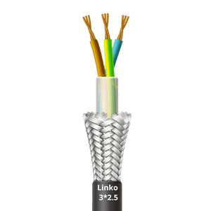 کابل افشان شیلددار 2.5*3 لینکو کابل افشان شیلددار 2.5*3 لینکو-البرزالکتریک نور