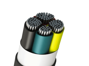 کابل الومینیوم 25*4 (NAYY) بافه سیم گلستان