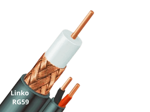 کابل ترکیبی RG59 لینکو-البرز الکتریک