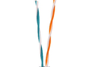 کابل مخابراتی زمینی فویلدار 0.5*2*2 (CU) بافه سیم گلستان