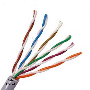 کابل مخابراتی زمینی فویلدار 0.5*2*6 (CU) بافه سیم گلستان کابل مخابراتی زمینی فویلدار 0.5*2*6 (CU) بافه سیم گلستان