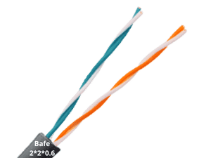 کابل مخابراتی زمینی فویلدار 0.6*2*2 (CU) بافه سیم گلستان