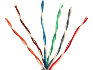 کابل مخابراتی زمینی فویلدار 0.6*2*6 (CU) بافه سیم گلستان