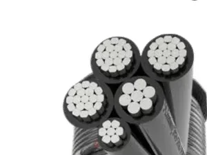 کابل آلومینیوم خودنگهدار 16+25+25*1 البرز الکتریک نور