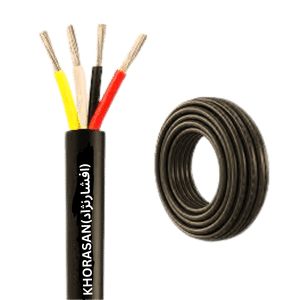 کابل شیلدار1*4خراسان افشارنژاد