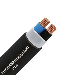 کابل زمینی1.5*2خراسان افشارنژاد